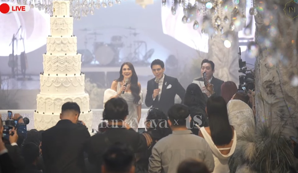 Resepsi Kedua Luna Maya dan Maxime Bouttier